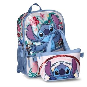 Stitch Backpack and Lunch Bag Set